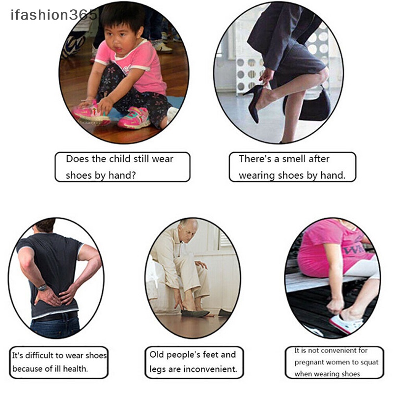 1 Phụ Kiện Mang Giày Bằng Nhựa Tay Cầm Dài 28cm ifashion365