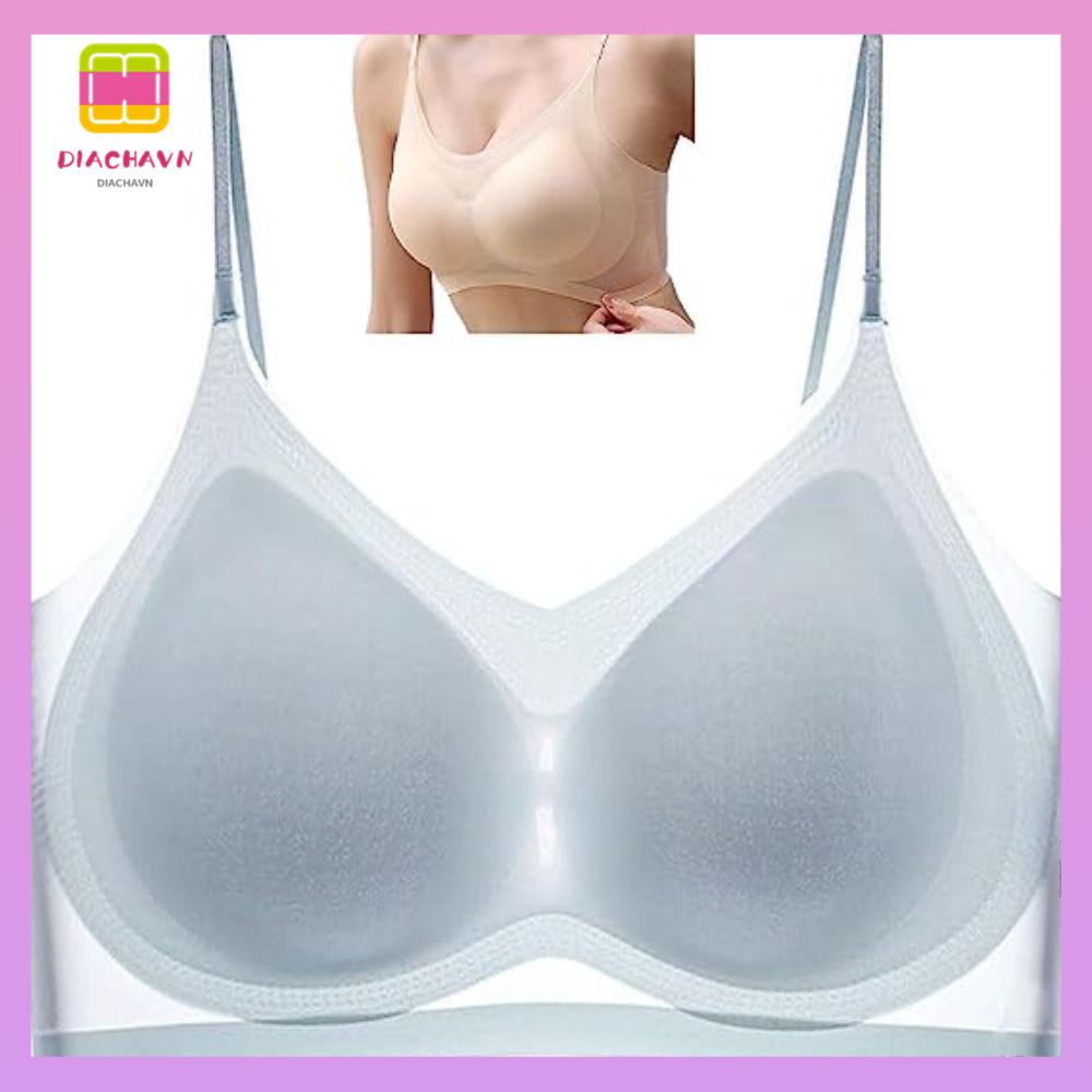 DIACHAVN Áo Ngực Thể Thao Không Đường May Siêu Mỏng Thoáng Khí Cho Nữ