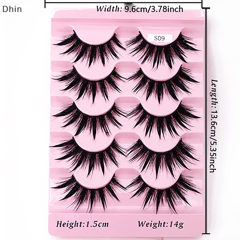 [Dhin] Cụm Lông Mi Giả Dùng Hóa Trang