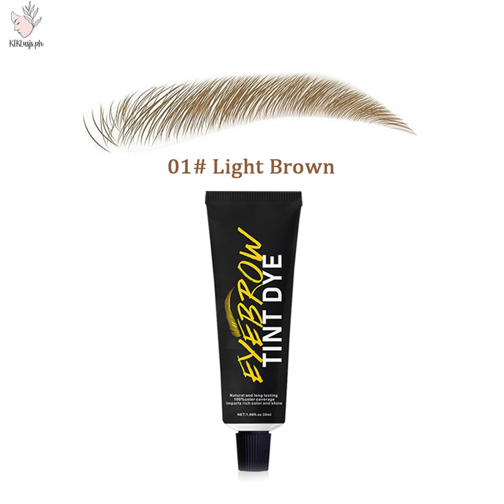 Tl Bộ Kem Nhuộm Lông Mày Bán Vĩnh Viễn Kèm Cọ Không Thấm Nước Lâu Trôi