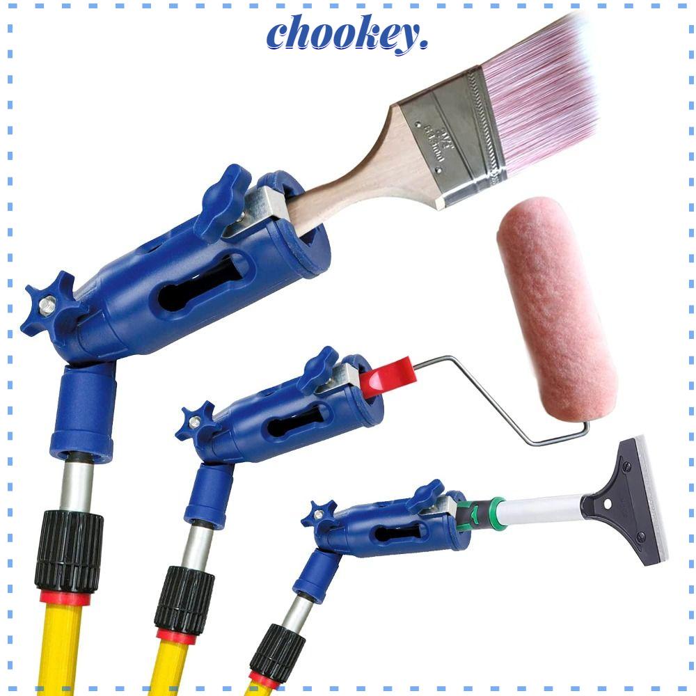 CHOOKEY Cọ Sơn Nối Dài Góc Tường Và Cắt Bằng Nhựa Nhiều Góc Tiện Lợi Dành Cho Vẽ Tranh