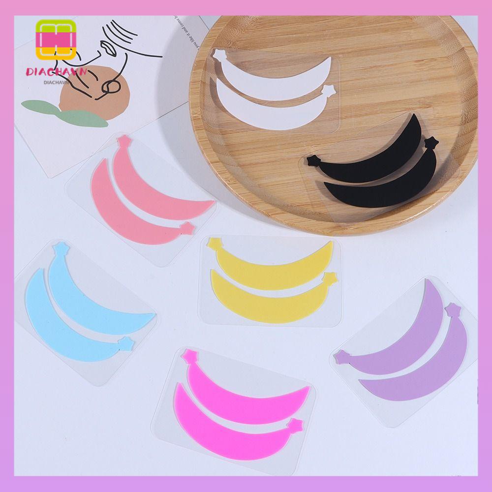 DIACHAVN 1 Cặp Đệm Uốn Cong Nối Dài Lông Mi Thiết Kế Mới Tiện Lợi