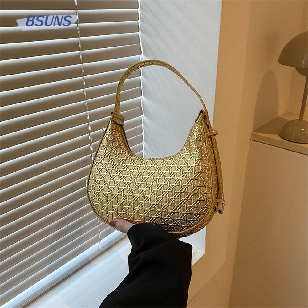 BSUNS Túi Xách Da PU Siêu Nhẹ Phong Cách Boho Cổ Điển Thời Trang Cho Nữ