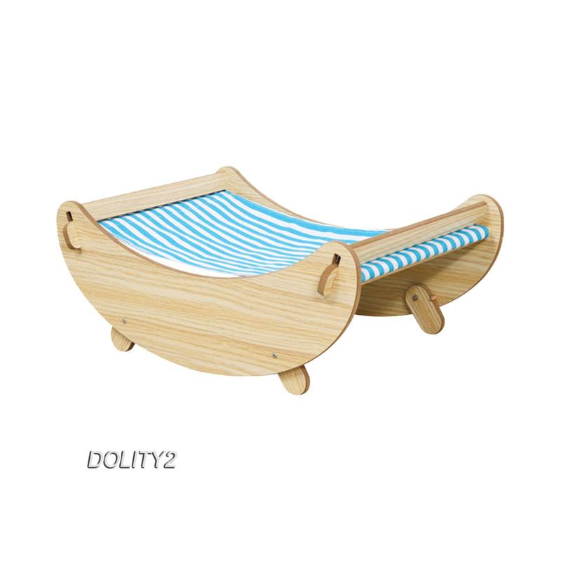 Võng Nằm Ngủ Bằng Gỗ Dành Cho Mèo Cưng