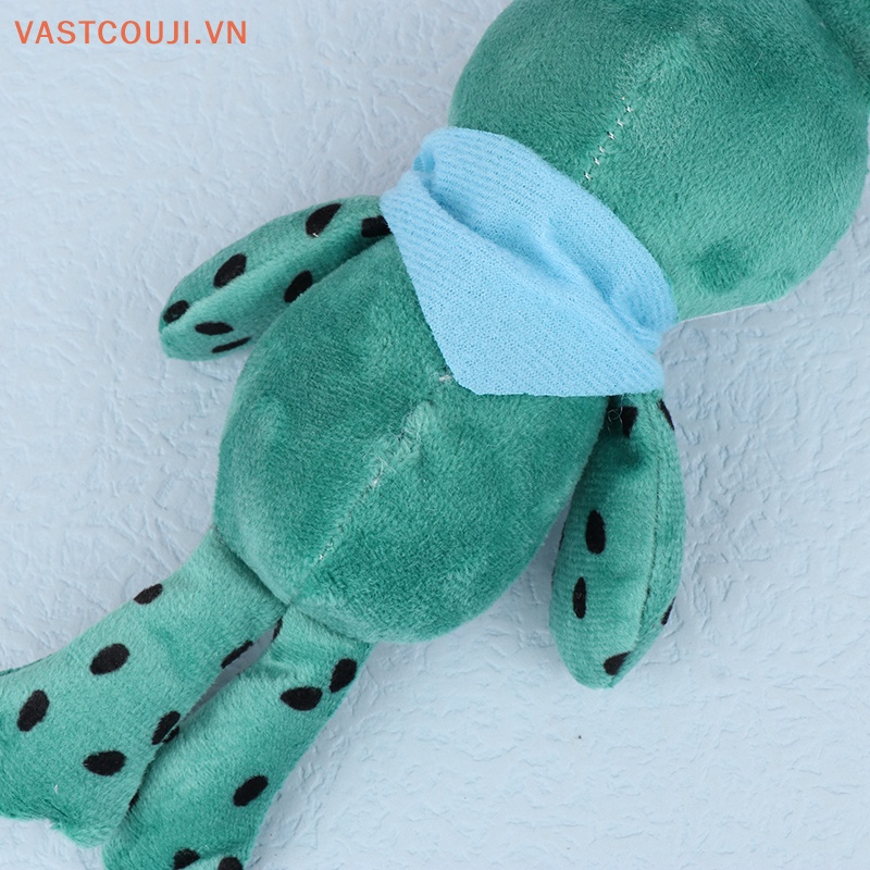 Móc Khóa Ếch Nhồi Bông Xanh Chân Dài Thời Trang Cá Tính