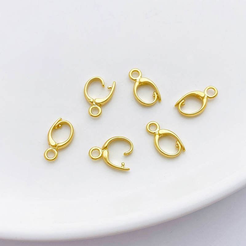 Khóa Cài Màu Sắc Mạ Vàng 14K Dùng Làm Trang Sức Thủ Công diy