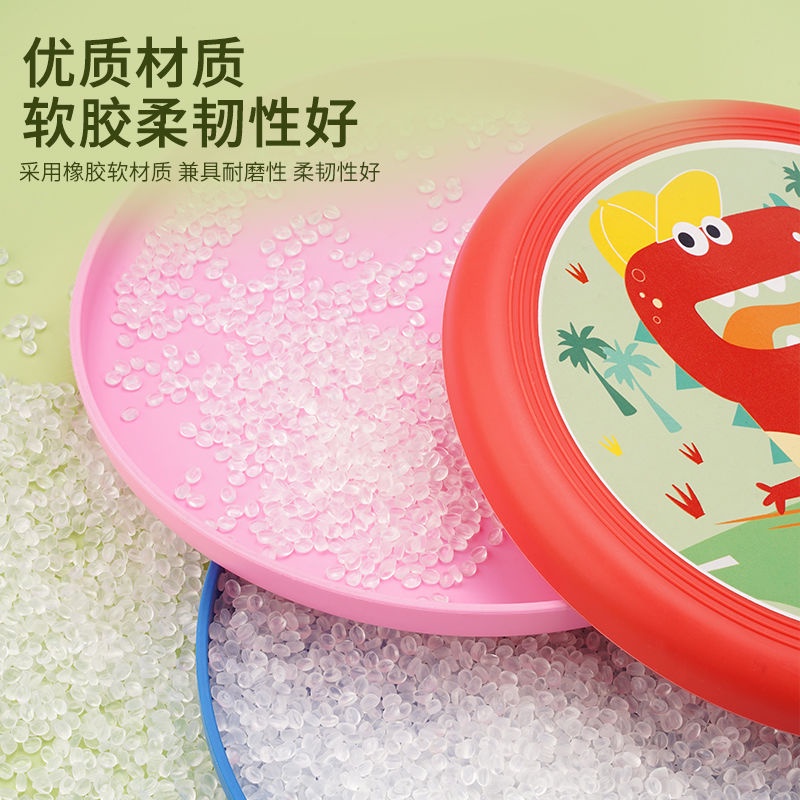 Đĩa mềm an toàn cho trẻ em có thể xoay phi tiêu trò chơi cha mẹ-con đồ chơi đĩa bay ngoài trời