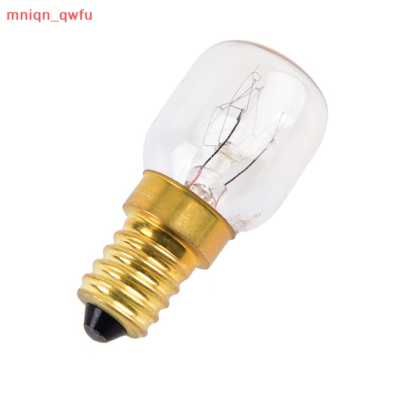 1 bóng đèn Lò nướng màu trắng ấm E14 15W/25W Đèn chịu nhiệt 220-230V mới