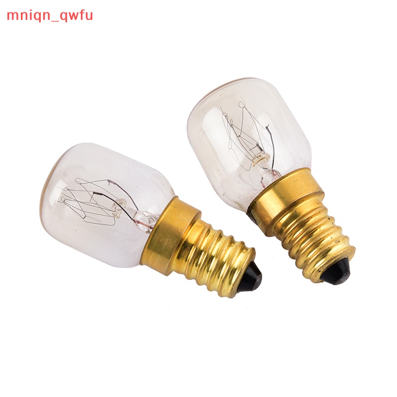 1 bóng đèn Lò nướng màu trắng ấm E14 15W/25W Đèn chịu nhiệt 220-230V mới
