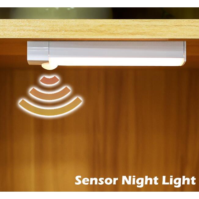 Đèn LED Cảm Ứng Chuyển Động Bằng Nhôm Gắn Dưới Tủ Chén / Tủ Quần Áo