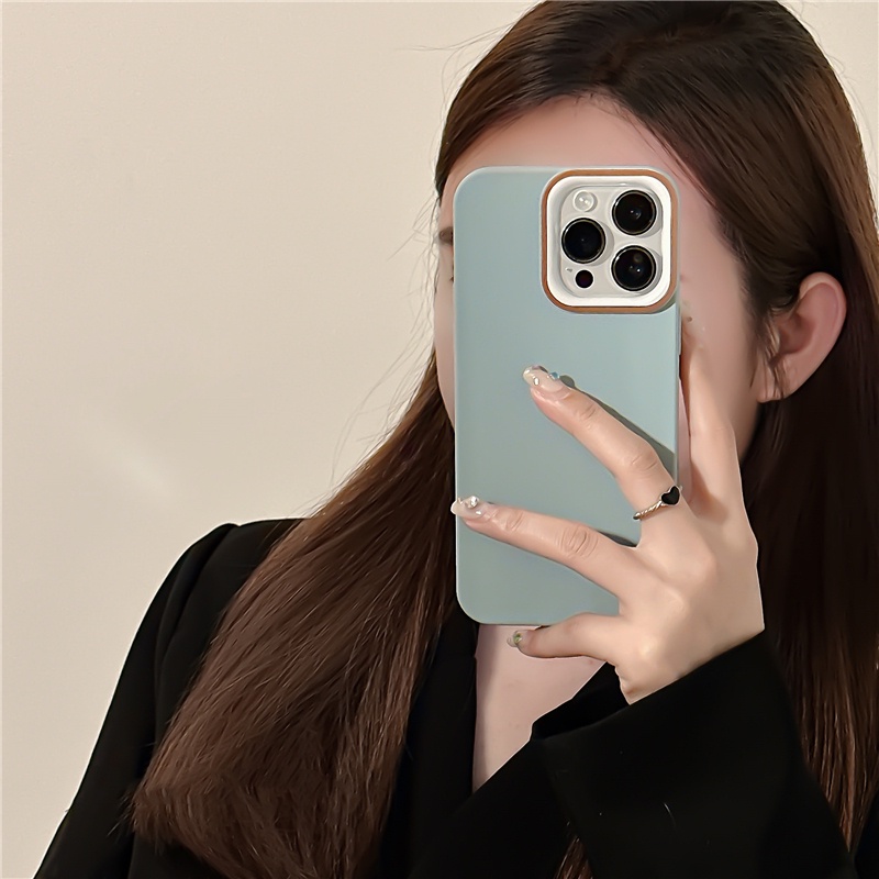 Ốp Điện Thoại Silicon Mềm Chống Sốc Không Để Lại Dấu Vân Tay Cho iPhone 14 Plus 13 12 11 Pro Max