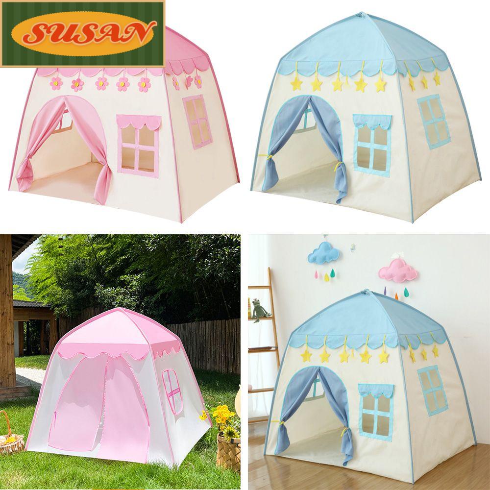 SUSANS Lều Công Chúa Trang Trí Phòng Cho Bé Kích Thước 1.3M Mới