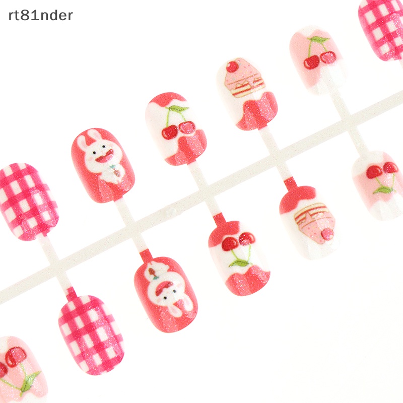 Rt Móng Tay Giả Họa Tiết Hoạt Hình Dễ Thương Cho Bé