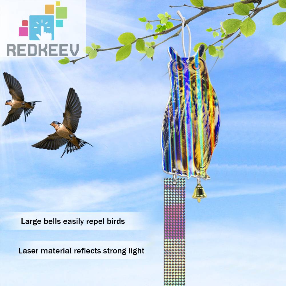 Mặt Dây Chuyền Hình Chim Cú Phản Quang Cho Nông Trại