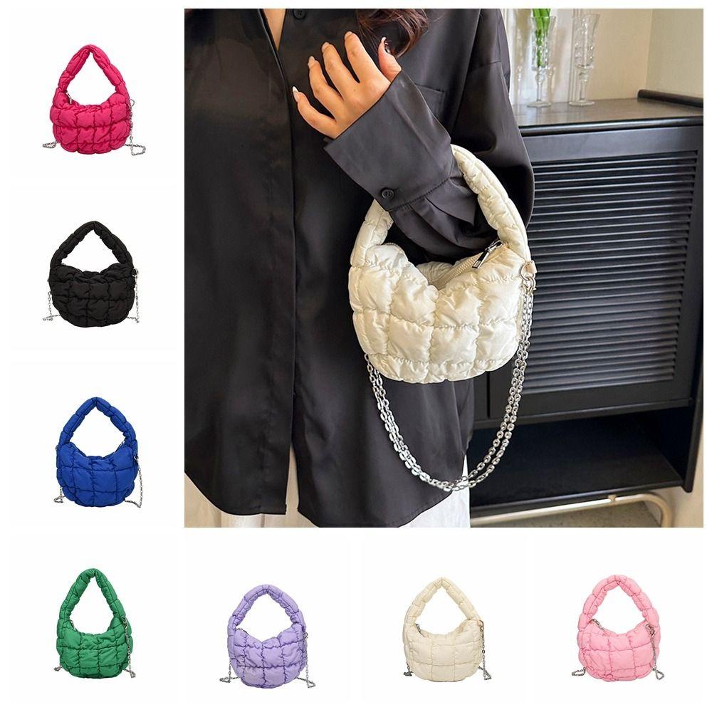 LOMBARD Túi Xách Đeo Vai Bằng Cotton Nhẹ Hình Đám Mây Phong Cách Hàn Quốc Cho Học Sinh