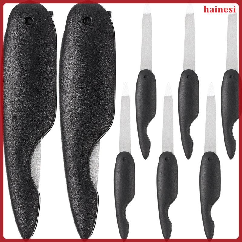 Set 8 Dụng Cụ Dũa Móng Tay Bằng Thép Không Gỉ Tiện Lợi Du Lịch Miss hainesi.vn