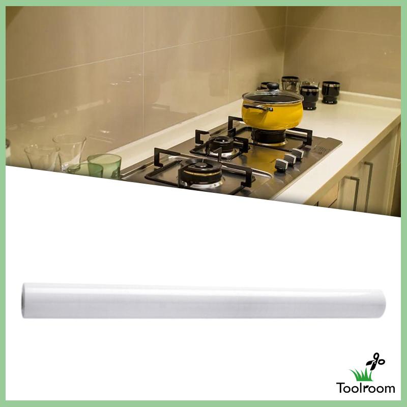 Miếng Dán Tường Trong Suốt Chống Bắn Dầu Chịu Nhiệt Tiện Dụng Cho Nhà Bếp