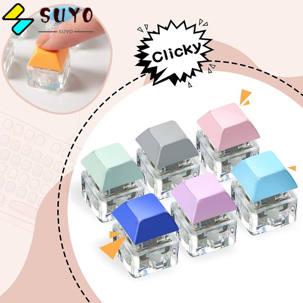 SUYO Móc Khóa Hình Bàn Phím DIY