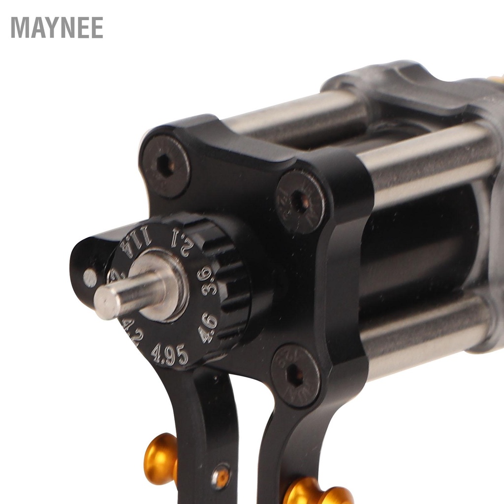 Maynee Máy xăm hình động cơ Coreless Không gian nhôm lót Shader Máy xăm quay RCA cho nghệ sĩ xăm hình snowa