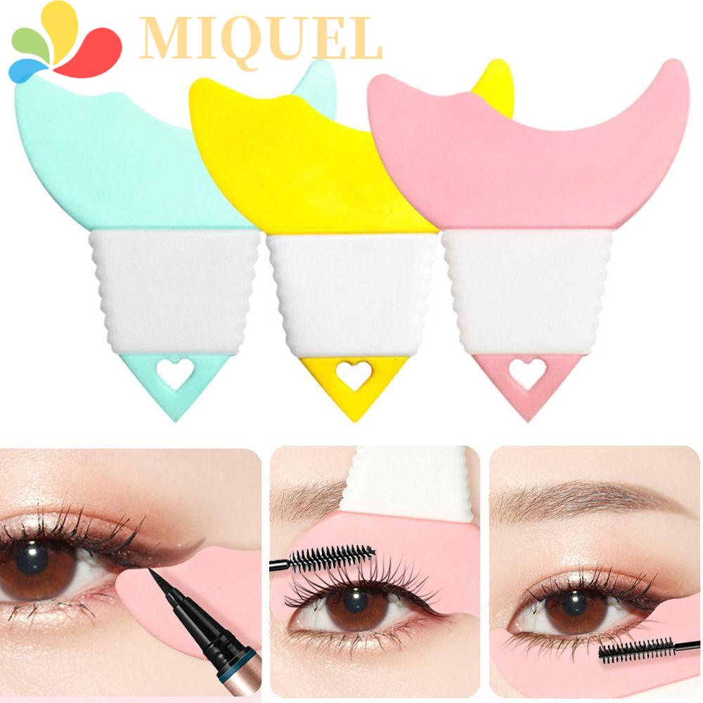 MIQUEL 1 Khuôn Hỗ Trợ Kẻ Mắt / Lông Mày / Mascara Tiện Dụng Cho Người Mới Bắt Đầu