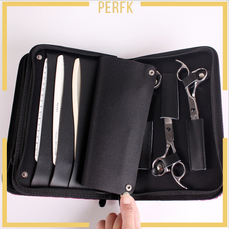 Túi Da Đựng Đồ Cắt Tóc Hai Lớp Chống Thấm Nước Siêu Bền