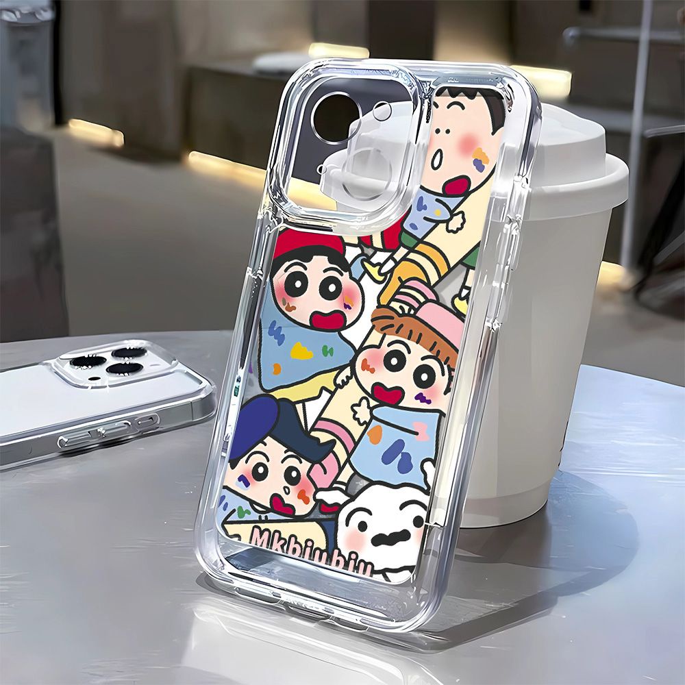 Ốp Điện Thoại Mềm In Hình Shin-Chan Cho Apple 11 New 8 iPhone14Promax 127 13 55JK