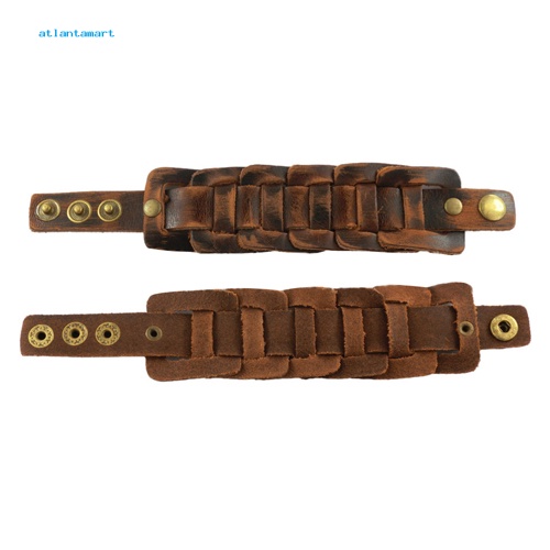 Túi Đựng Đồ Dùng Cao Cấp Tiện Dụng| Vòng Tay Giả Da Phong Cách Retro Cho Nam