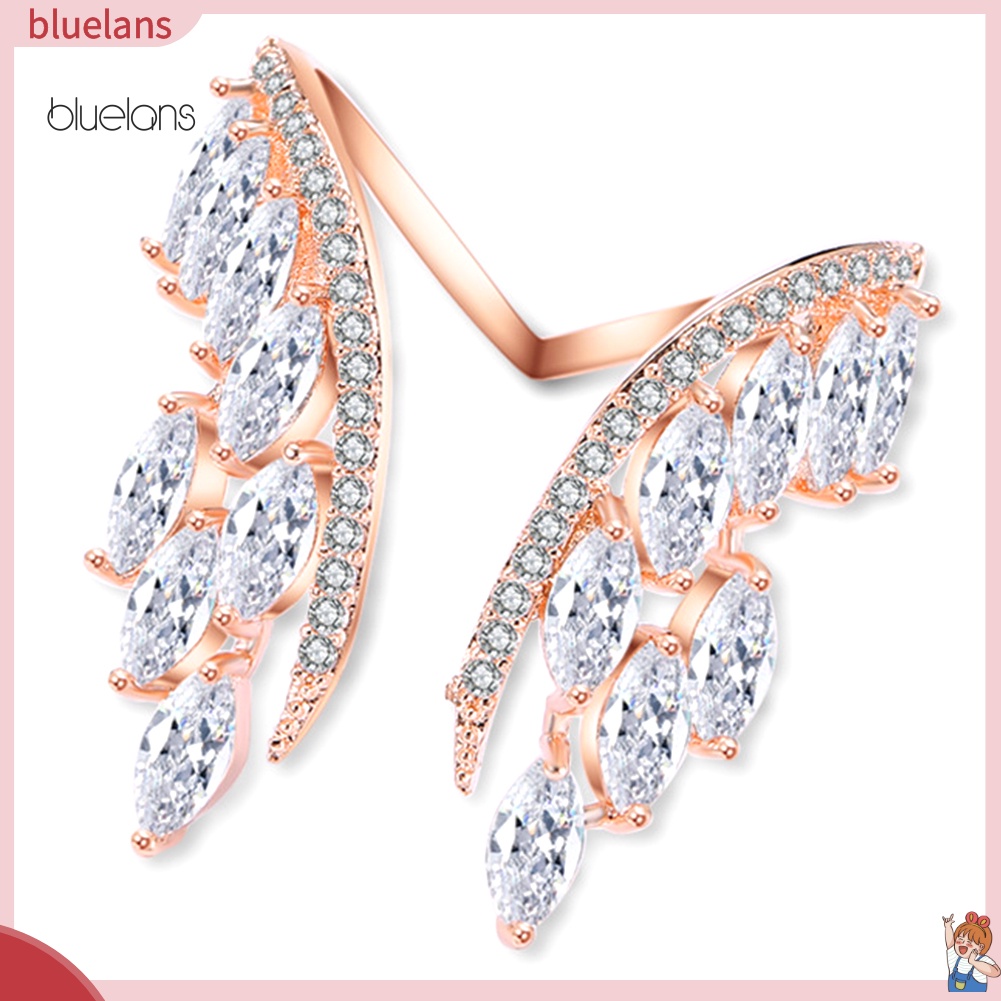 Nhẫn Hở Đính Đá Zirconia Thời Trang Cho Nữ