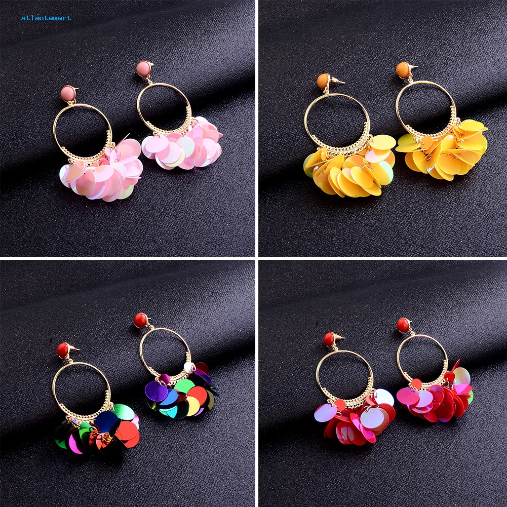 Túi Đựng Đồ Dùng Cao Cấp Tiện Dụng| Cặp Bông Tai Tua Rua Thời Trang Boho Cho Nữ