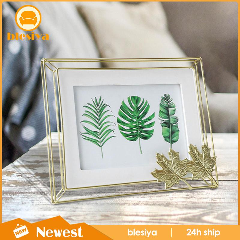 Khung Ảnh Bằng Kim Loại Để Bàn Trang Trí Phòng Ngủ / Tiệc Cưới