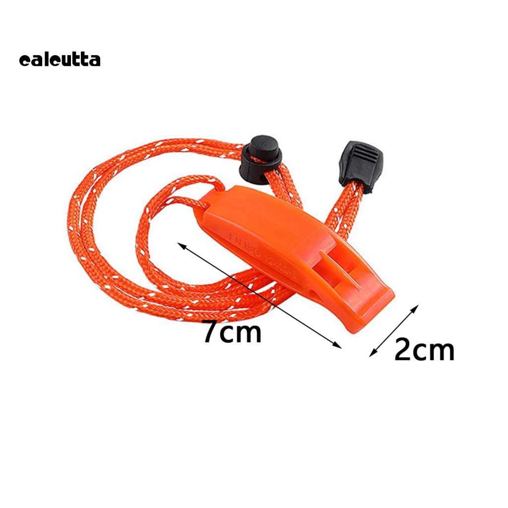 Set 6 Còi Thổi Khẩn Cấp Với Thiết Kế Cong Tiện Dụng Cho Hoạt Động Ngoài Trời