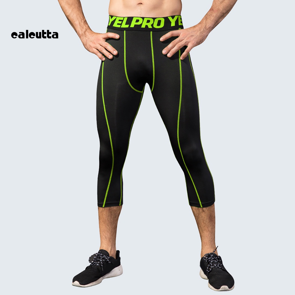 [calcutta] Quần Thể Thao Polyester Độ Co Giãn Cao Nhanh Khô Thấm Hút Mồ Hôi Tốt Dành Cho Nam Giới