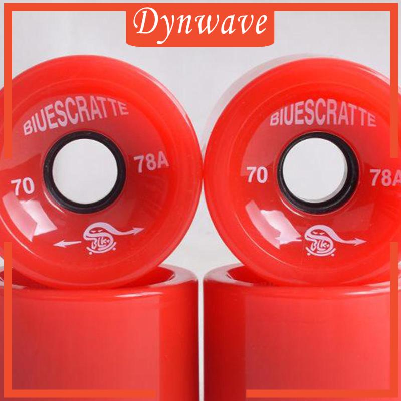 Set 4 Bánh Xe PU 78A Dành Cho Ván Trượt Đường Phố