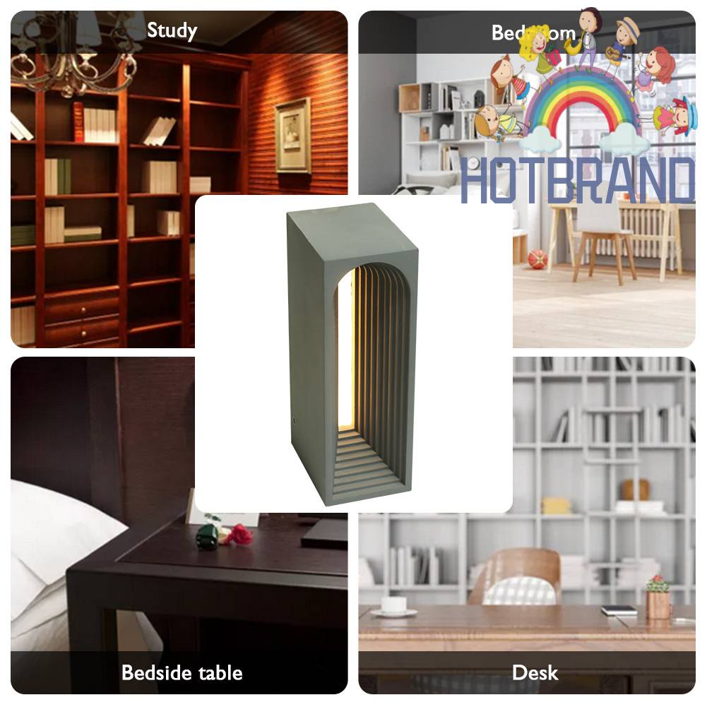 Đèn Đọc Sách Để Bàn 450mAh Thiết Kế Hiện Đại Sáng Tạo Dùng Trang Trí Phòng Ngủ