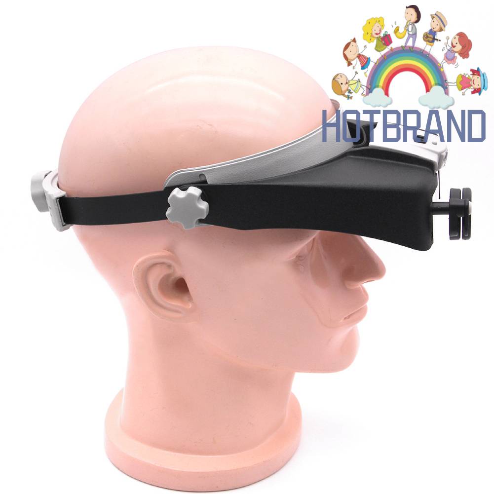 Kính Lúp Đeo Trán Có Thể Điều Chỉnh Dùng Sửa Chữa Đọc Sách Tiện Dụng