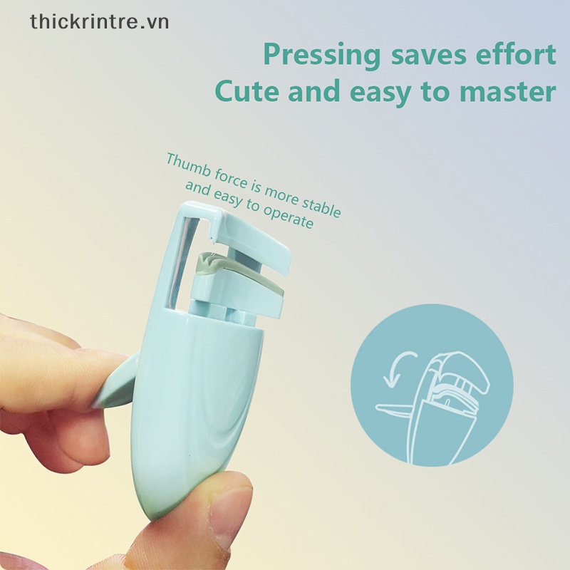 1 Kẹp Bấm Làm Cong Lông Mi Mini Tiện Dụng