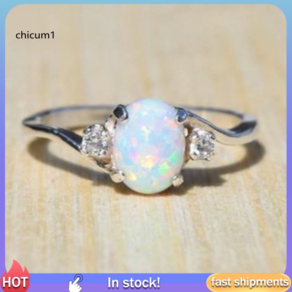 Nhẫn Đính Kim Cương Giả Sang Trọng Cho Nữ