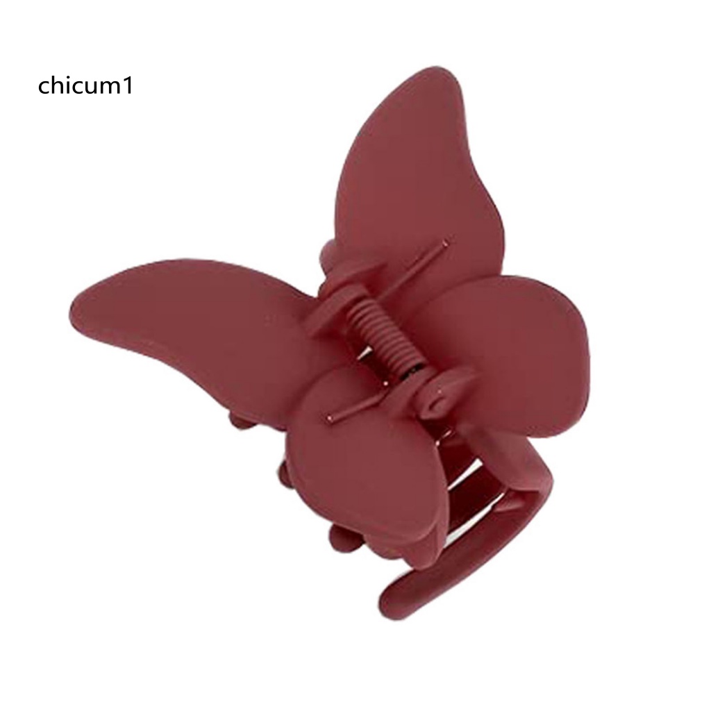 Kẹp Tóc Càng Cua Chống Rơi Sơn Màu Nhám Sang Trọng Cho Nữ