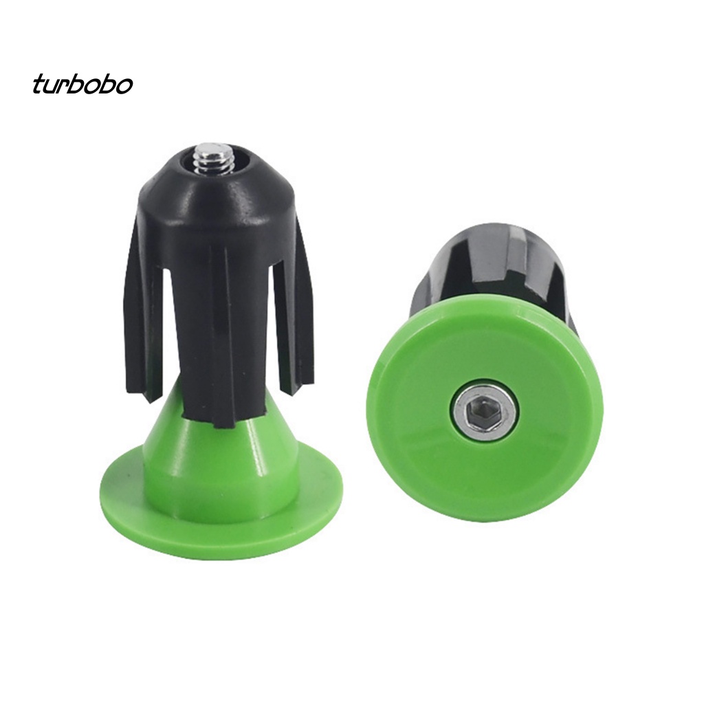 1 Cặp Nút Nhựa Gắn Tay Lái Xe Đạp Leo Núi Dễ Lắp Đặt