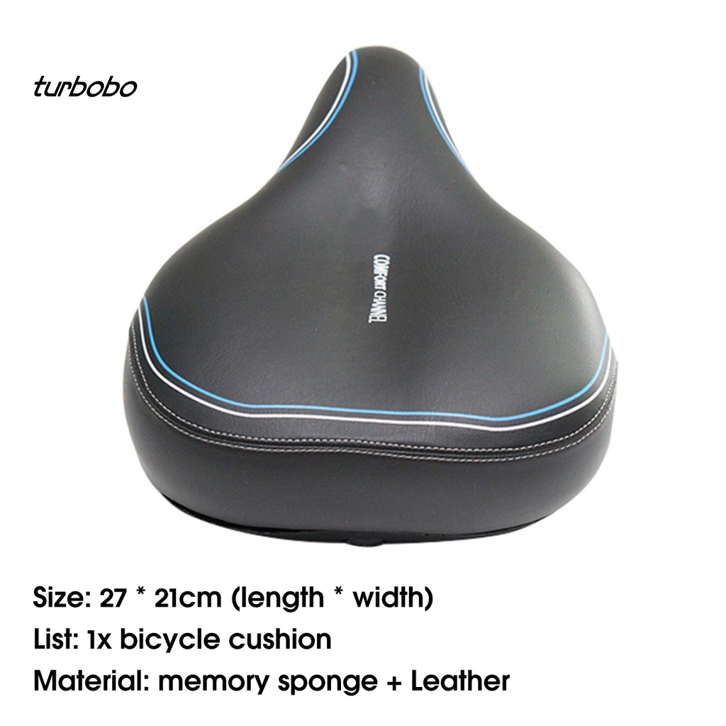 Yên Xe Đạp Giả Da Mềm Chống Thấm Nước Tiện Lợi