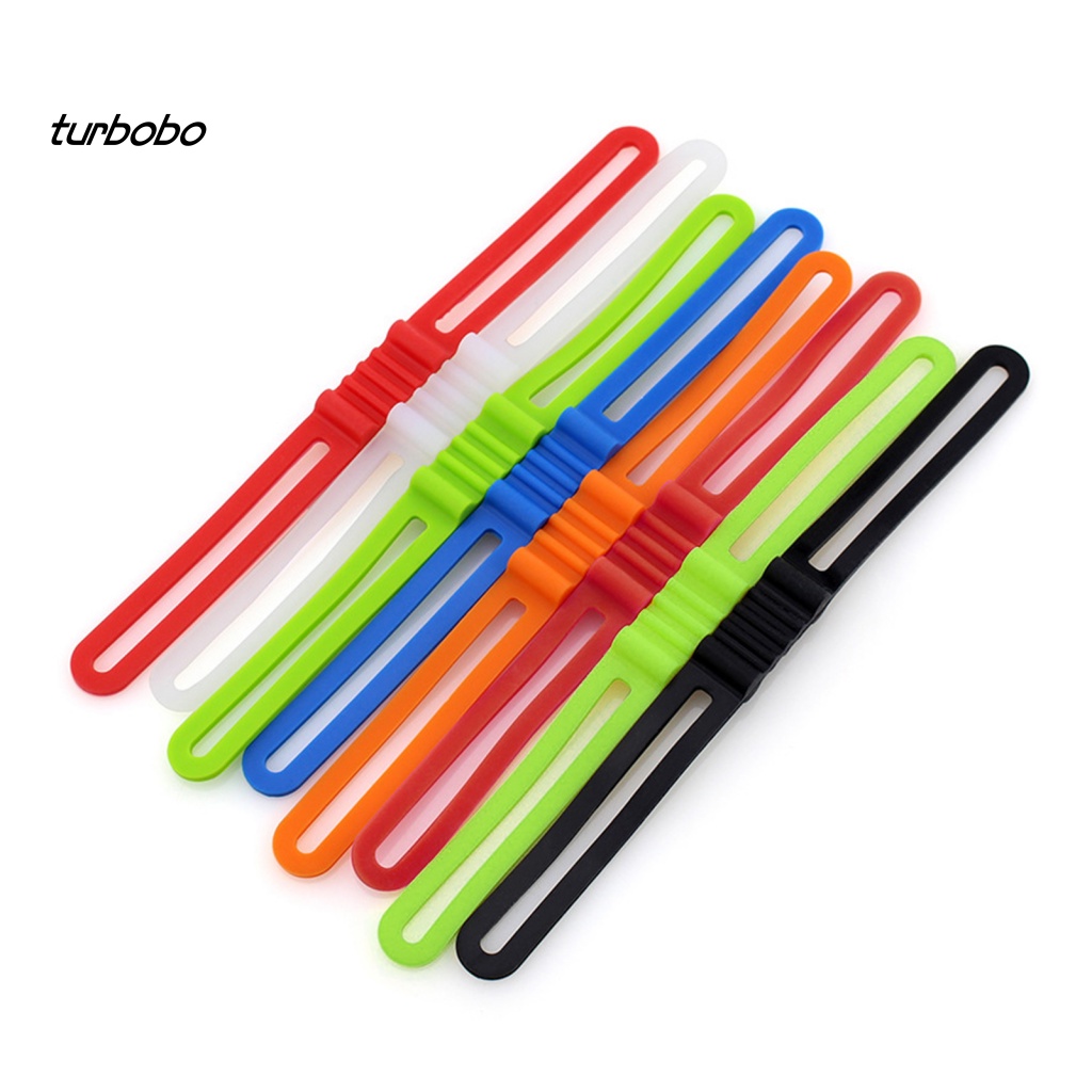 Set 2 Dây Silicone Kéo Căng Tay Lái Xe Đạp Chống Trượt