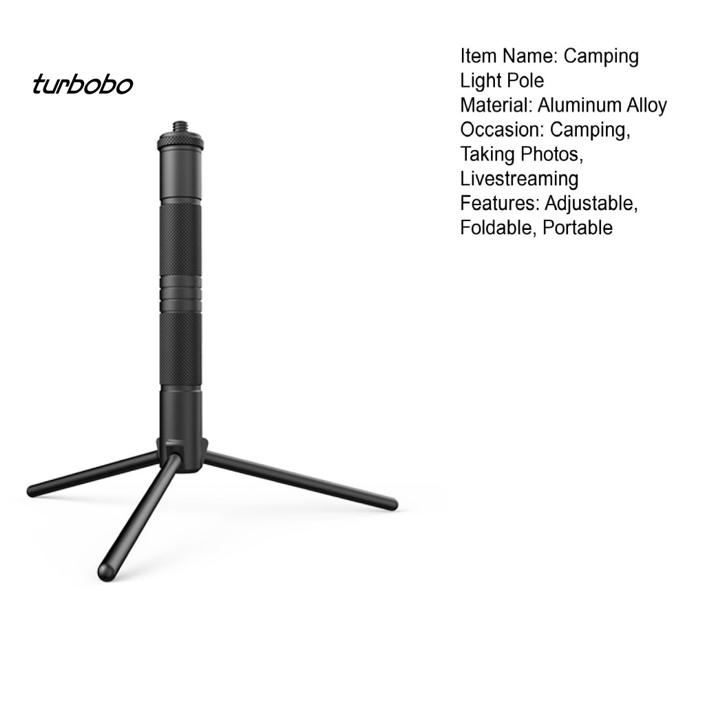 Giá Đỡ Ba Chân Bằng Hợp Kim Nhôm Đa Năng Có Thể Gập Lại Hỗ Trợ Máy Ảnh / Điện Thoại