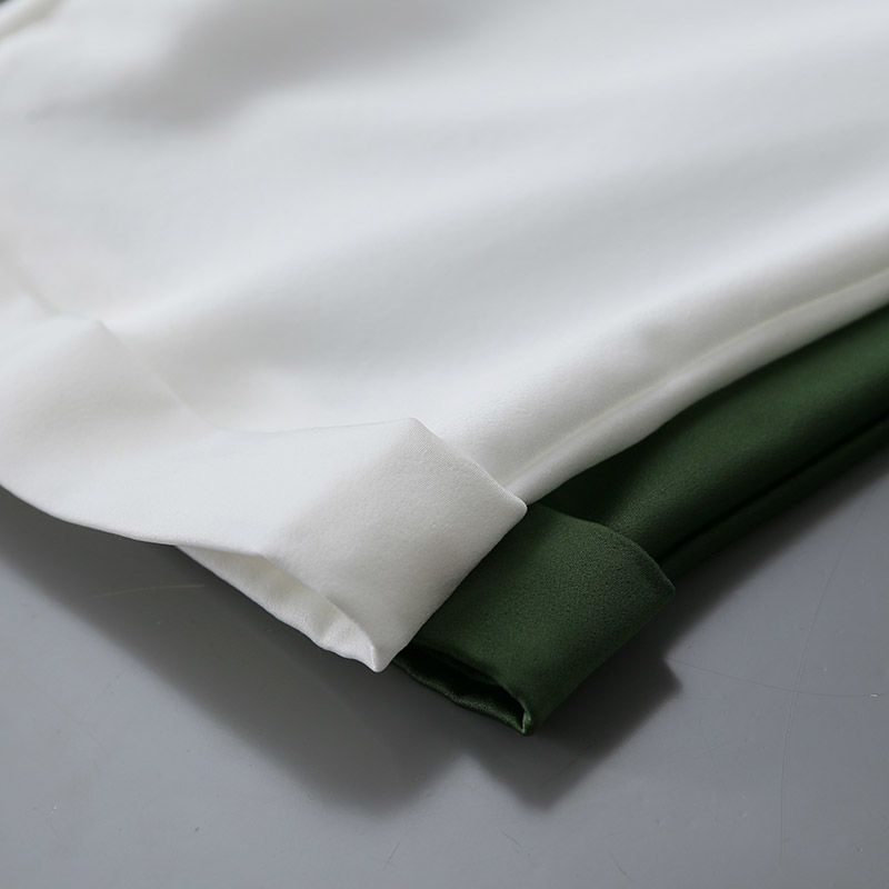 Áo Sơ Mi Vải Satin Tay Ngắn Thời Trang Mùa Hè 2023 Dành Cho Nữ