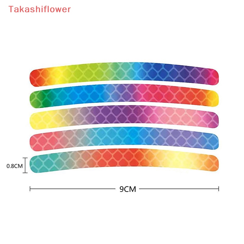 Bộ 20 Miếng Dán Phản Quang Dùng Trang Trí Bánh Xe Hơi / Xe Máy