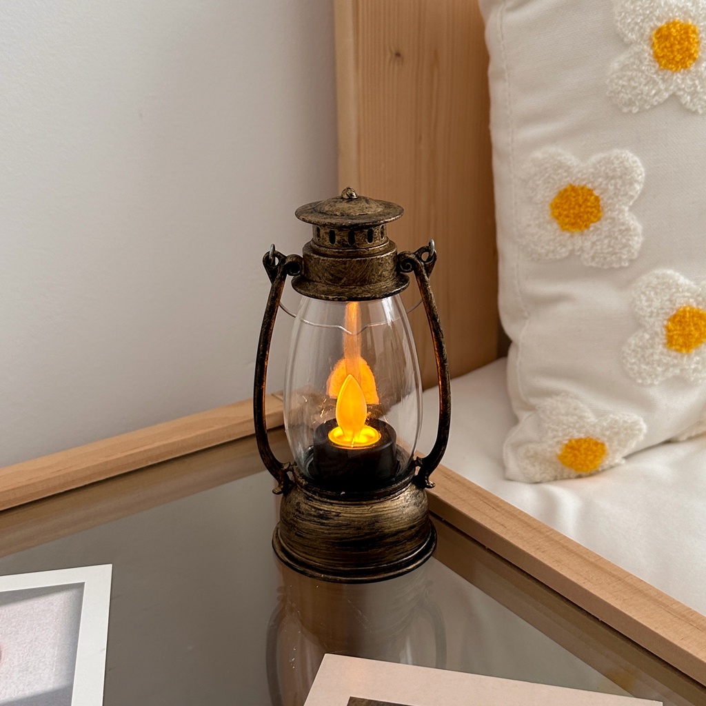 Đèn LED Hình Nến Phong Cách Retro Sáng Tạo Trang Trí Nhà Cửa