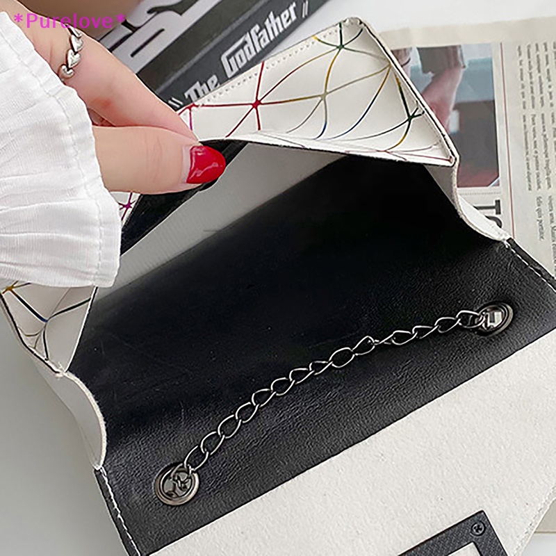 Túi Đeo Chéo Da PU Trong Suốt Thời Trang Dành Cho Nữ Mới