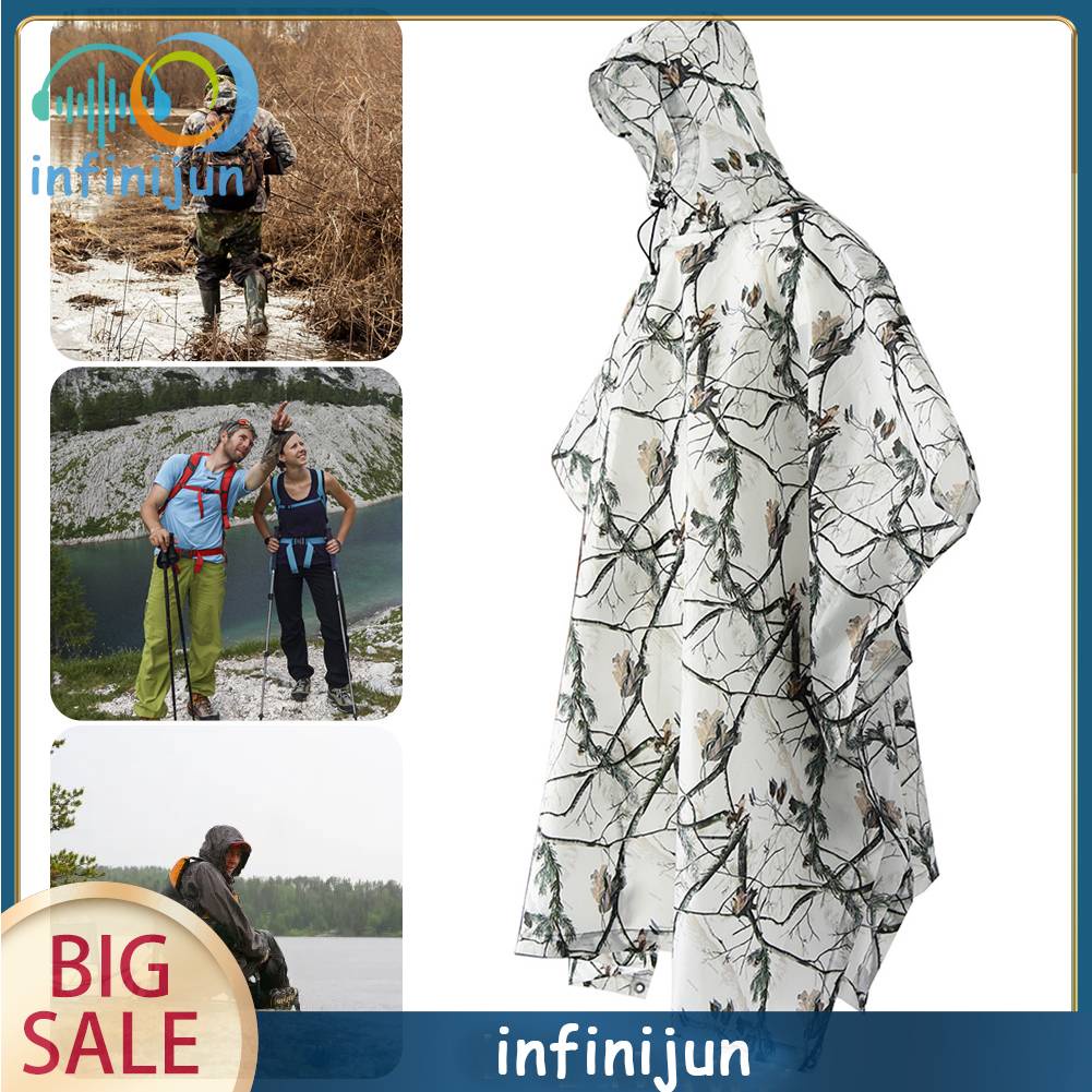 Áo Mưa Đa Năng Chống Ẩm Họa Tiết Rằn Ri