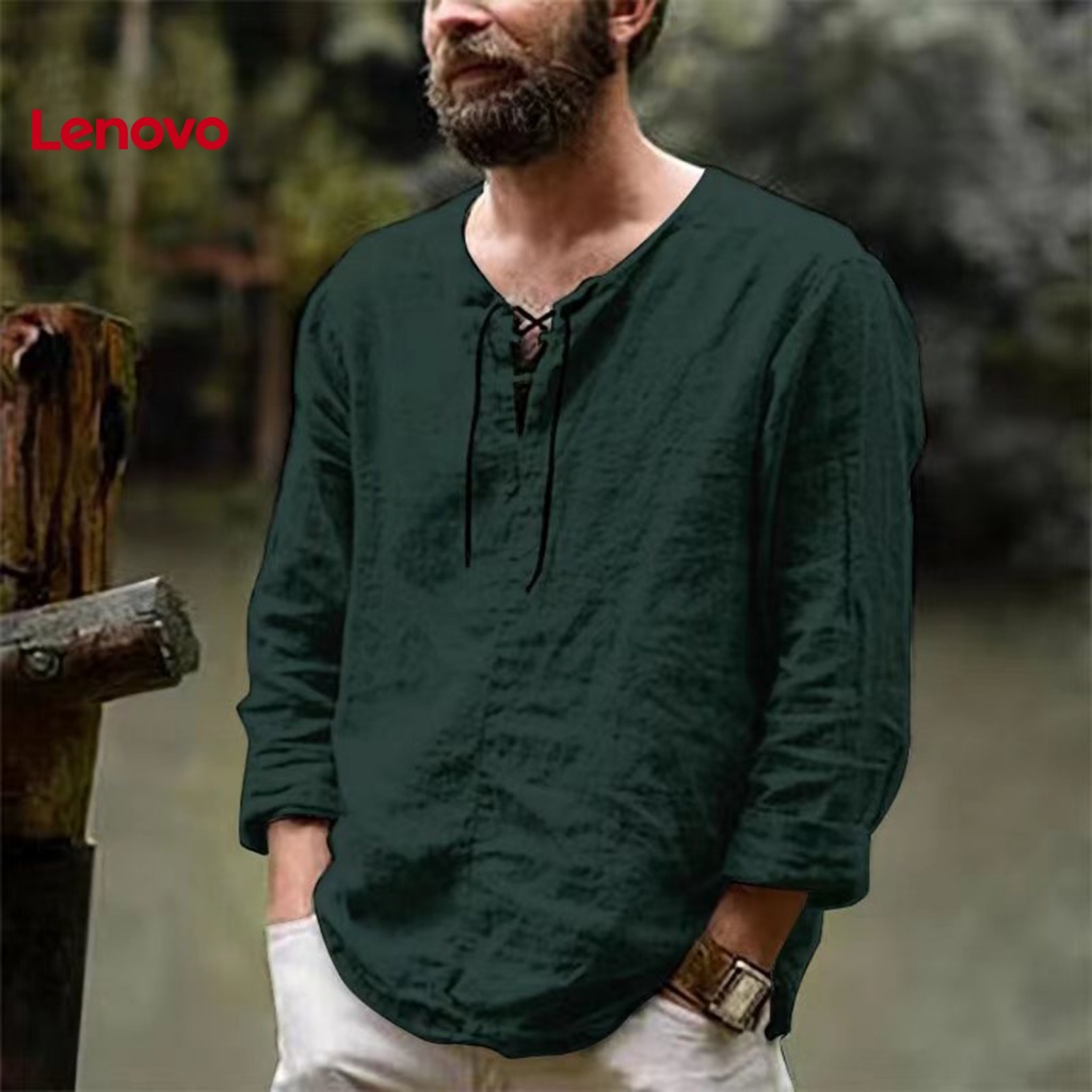 Áo Thun Tay Dài Cổ Tròn Màu Trơn Dáng Rộng In Họa Tiết Hoa Hướng Dương Phối Dây Rút Thời Trang Mùa Hè Cho Nam