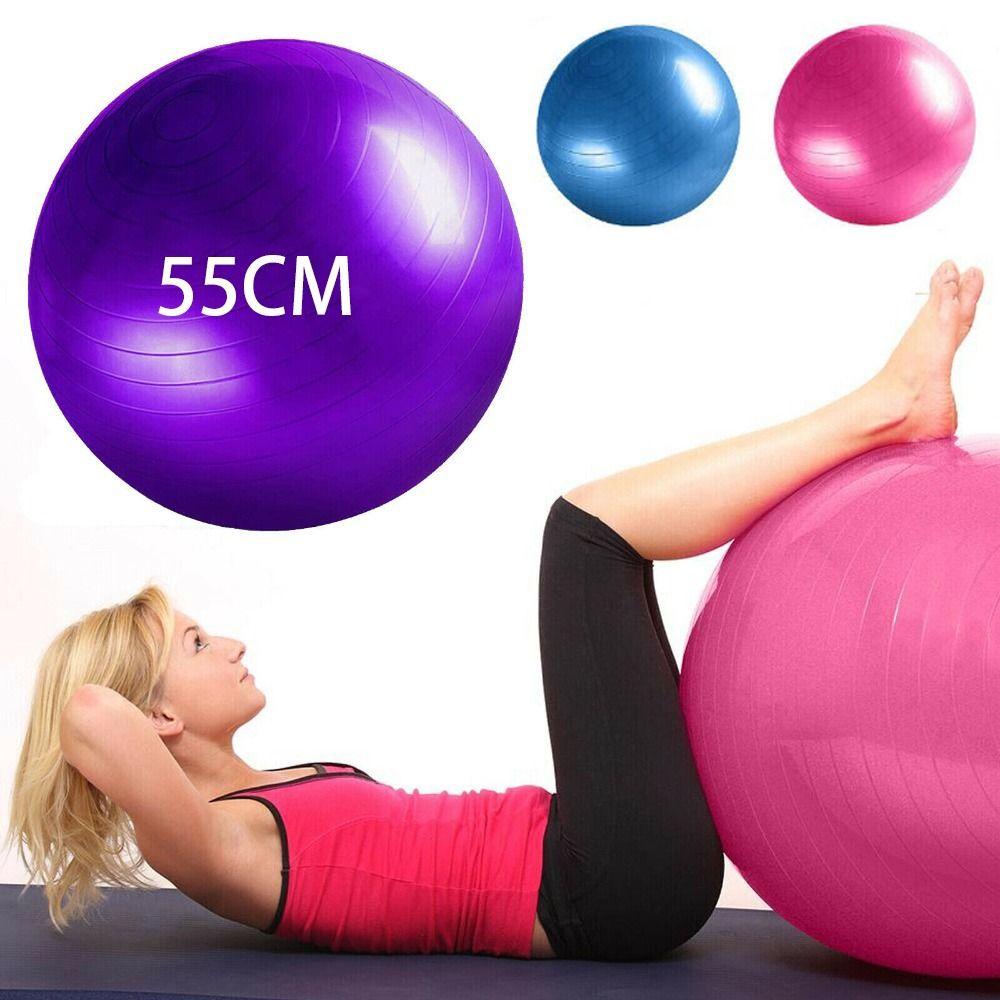 MAYSHOW Bóng Tập Yoga / Pilates Lõi Dày Dặn Cân Bằng Tiện Dụng Cho Mẹ Bầu