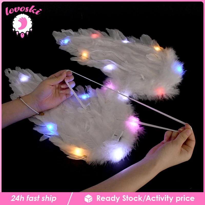 Thiên Thần Trang Trí Mặc Trang Phục Lông Vũ Có Thể Mặc Cho Tiệc Sinh Nhật